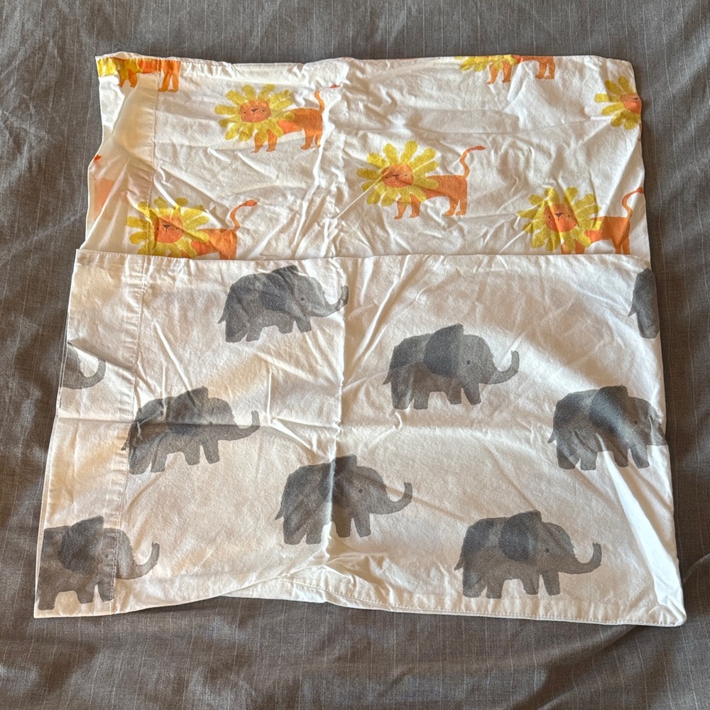 Land of Nod Toddler Pillowcases
